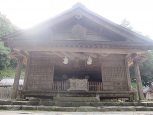 島根・鳥取旅行３日目に行った神魂神社